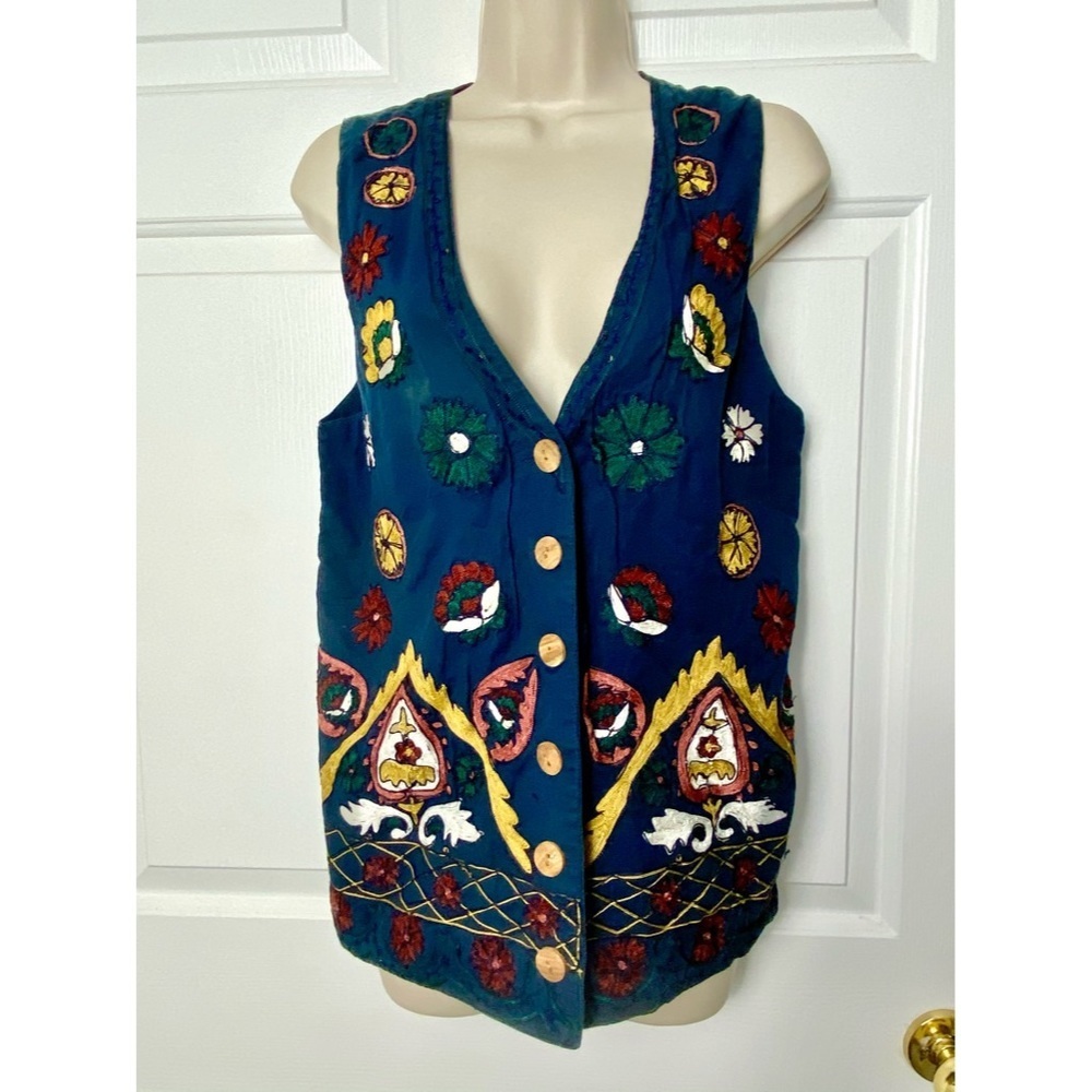 Cotton vintage vest